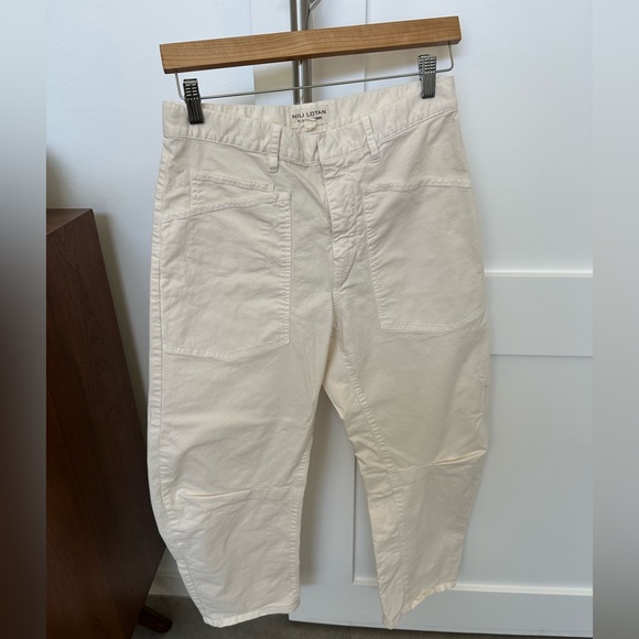 Nili Lotan Women’s Shon Pants in Eggshell. Size 2. Excellent Condition. - Picture 8 of 11